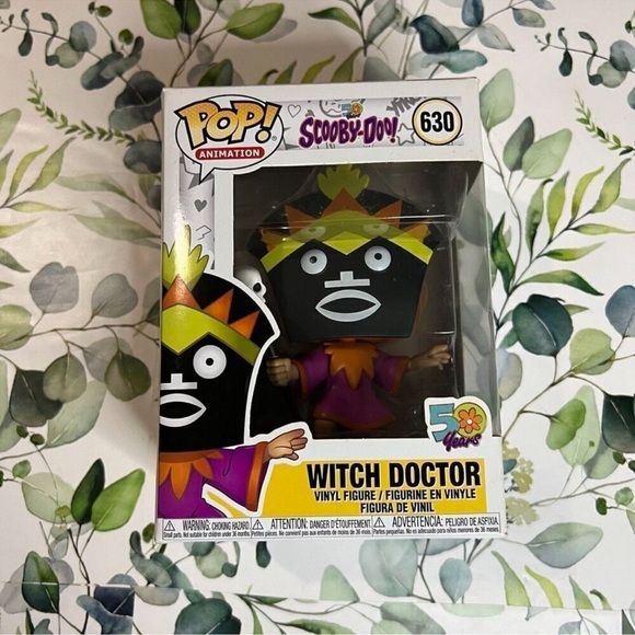 Funko Pop! Vinyl: Scooby-Doo
Witch Doctor #630
50 Year Anniversary - Picture 1 of 6